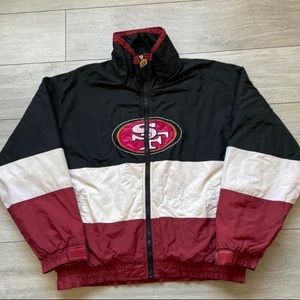 Vintage 49ers Puffer Jacket